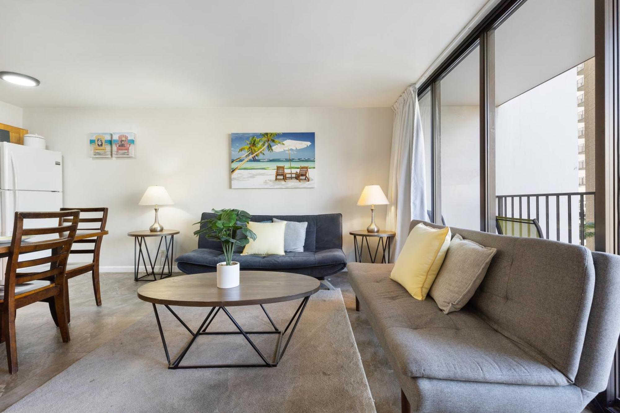 Light & Airy 8Th Floor Ocean View Condo With Lanai Condo 檀香山 外观 照片